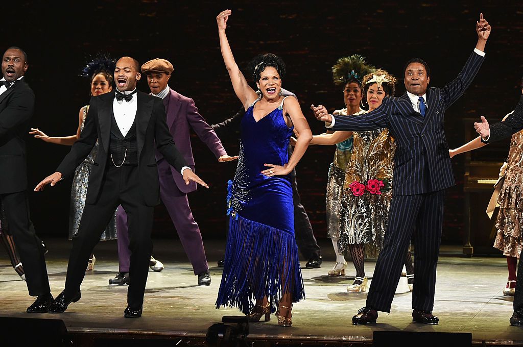 Audra McDonald and the cast of "Shuffle Along"<br>